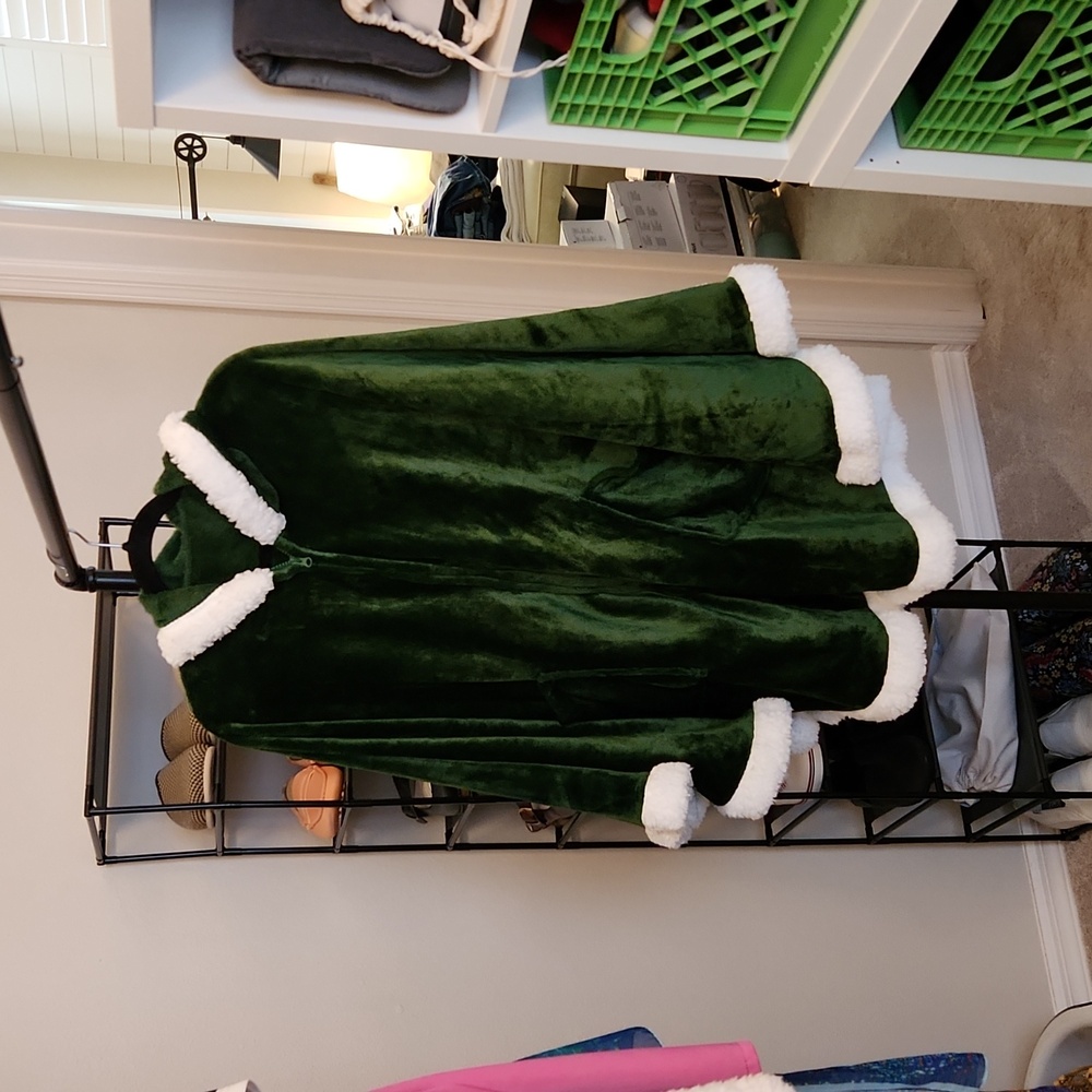 Soft and Fuzzy Christmas Poncho